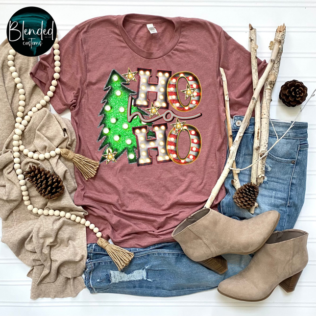 Ho Ho Ho Christmas DTF Transfer