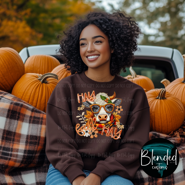 Hay Fall Hay DTF Transfer