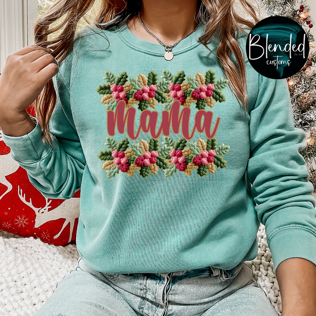 French Knot Custom Frame DTF Transfer