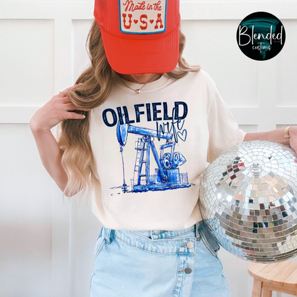 Oilfield Wife DTF Transfer