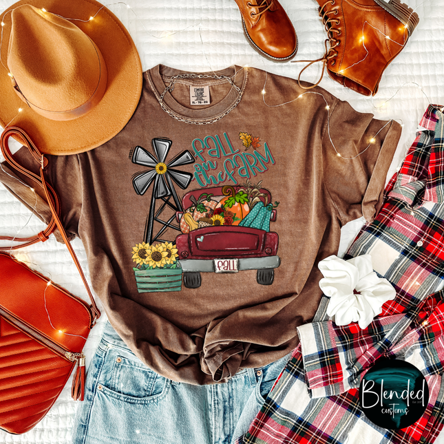 Fall On The Farm DTF Transfer