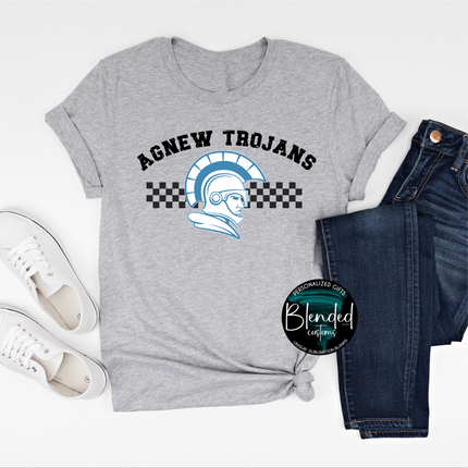 Agnew Trojans MISD DTF Transfer