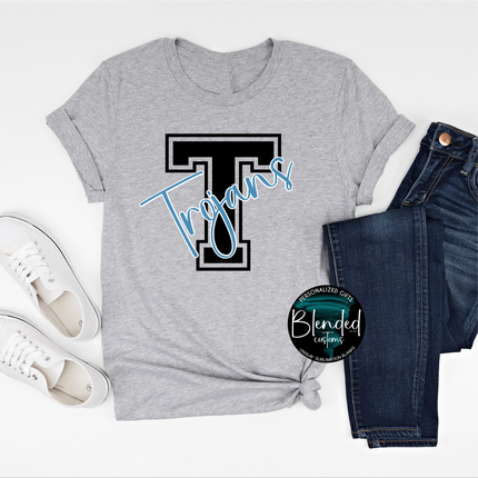 Agnew Trojans MISD DTF Transfer