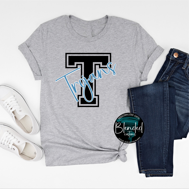 Agnew Trojans MISD DTF Transfer