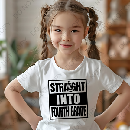 Straight Into 4th Grade Direct to Film Transfer