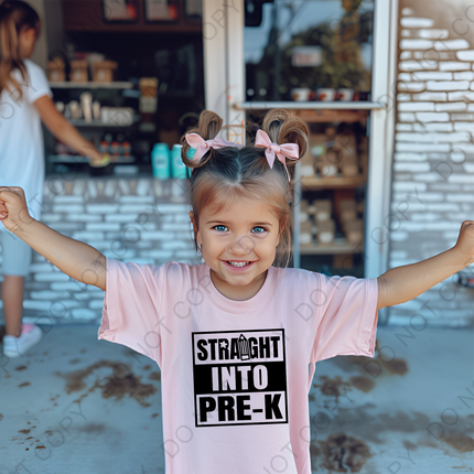 Straight Into Pre-K Direct to Film Transfer