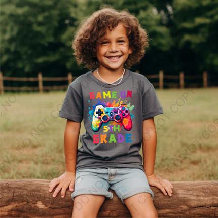 Game on 5th Grade Direct to Film Transfer