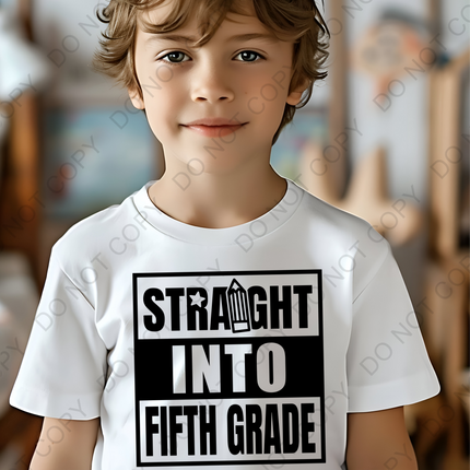 Straight Into 5th Grade Direct to Film Transfer
