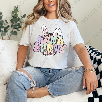 Mama Bunny DTF Transfer