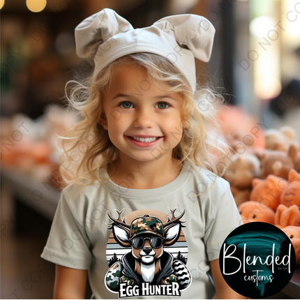 Deer Egg Hunter DTF Transfer