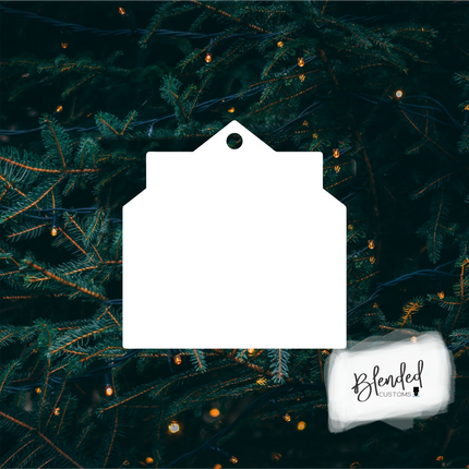 Envelope Sublimation Christmas Ornament - Set of 10