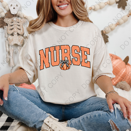 Fall Nurse Direct to Film Transfer
