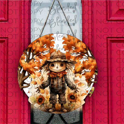 Scarecrow Round PNG Download