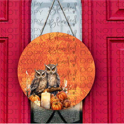 Owl Round PNG Download