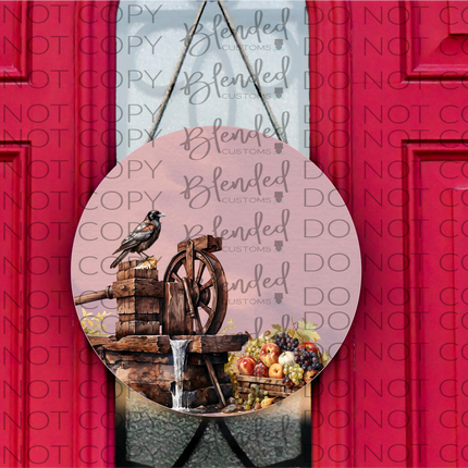 Water Wheel Round PNG Download