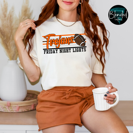 Friday Night Lights Stripes DTF Transfer