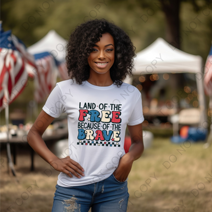 Land of the Free Direct to Film Transfer