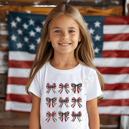 Coquette Bow Direct to Film Transfer