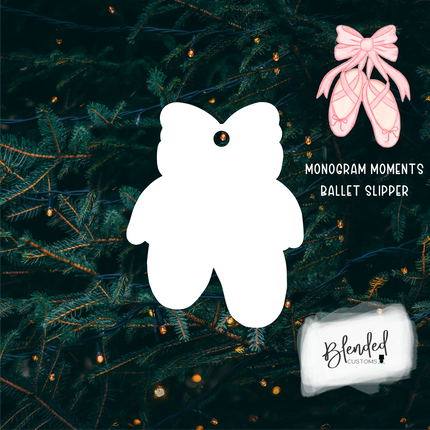 MM Ballet Slipper Sublimation Blanks - Set of 10