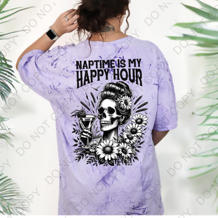 Naptime Is My Happy Hour DTF Transfer