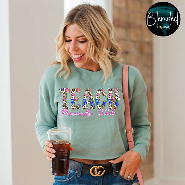 Teach Bible Verse DTF Transfer