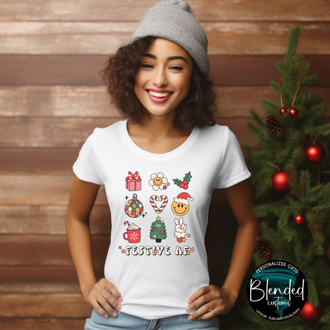 Festive AF Direct to Film Transfer