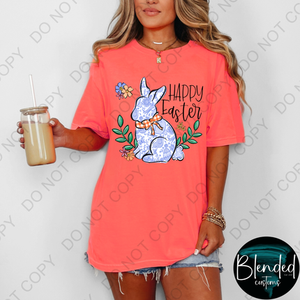 Happy Easter DTF Transfer