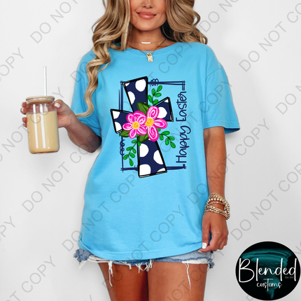 Happy Easter DTF Transfer