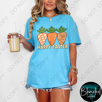 Happy Easter DTF Transfer