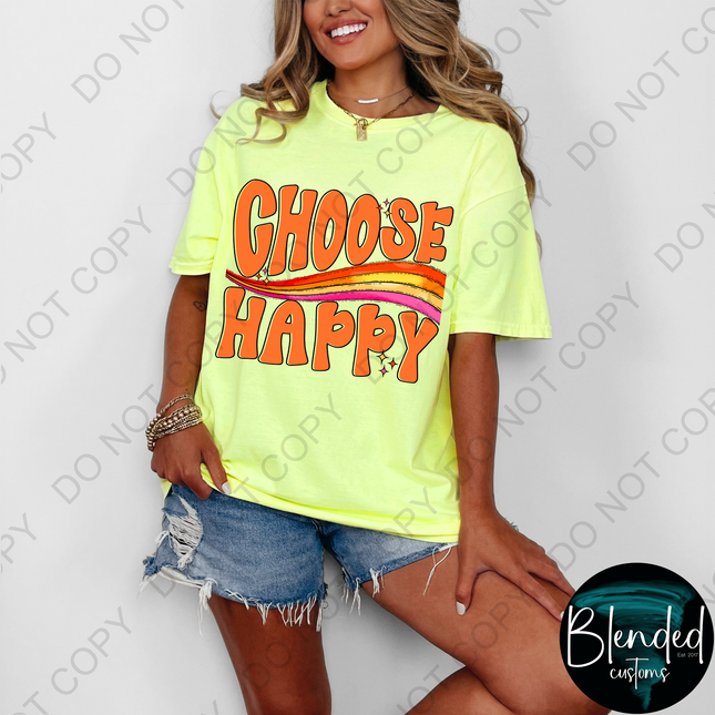 Choose Happy DTF Transfer