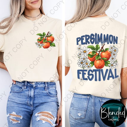Persimmon Festival DTF Transfer