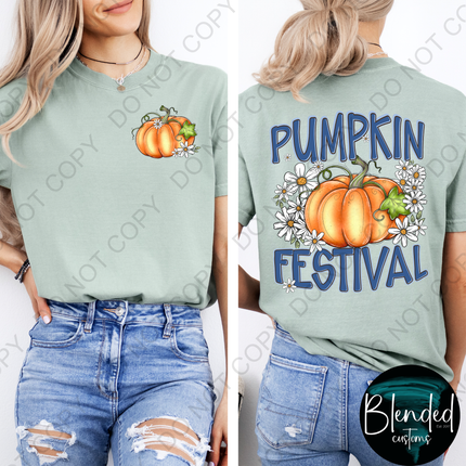 Pumpkin Festival DTF Transfer