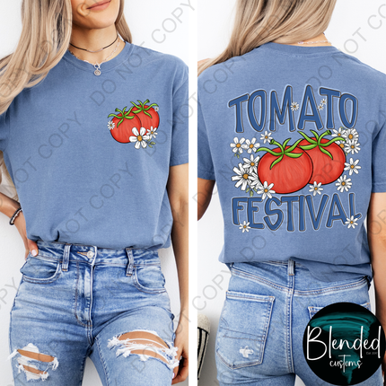 Tomato Festival DTF Transfer