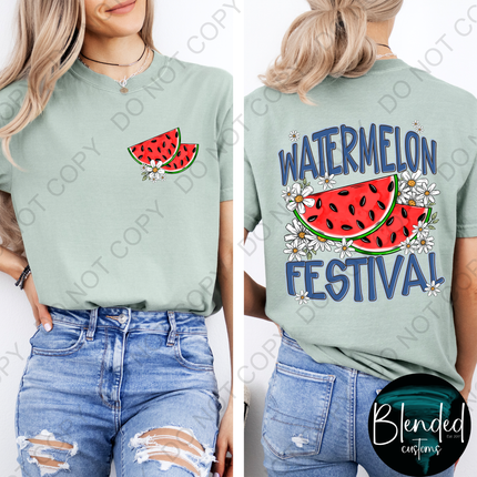 Watermelon Festival DTF Transfer
