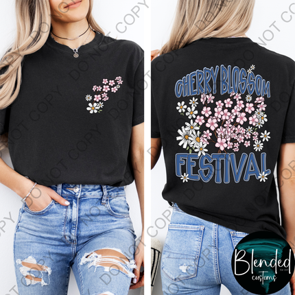 Cherry Blossom Festival DTF Transfer