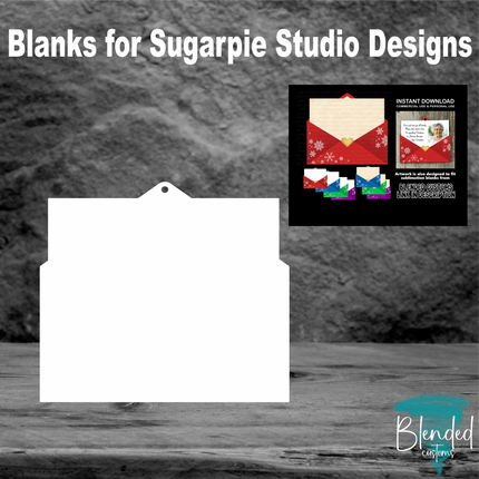SugarPie Studios Envelope Blank - Set of 10
