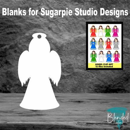 SugarPie Studios Angel Blank - Set of 10