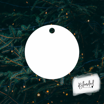 White Cast Acrylic Circle Sublimation Blank - 50 Pack Special
