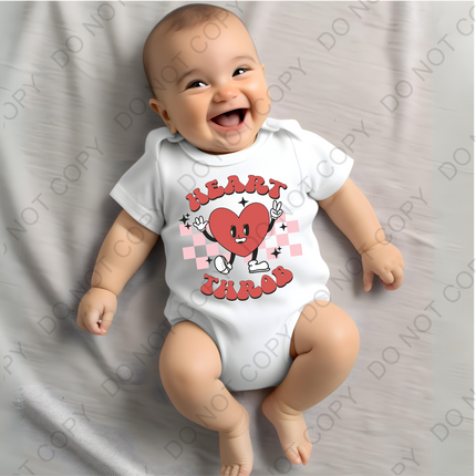 Heart Throb DTF Transfer