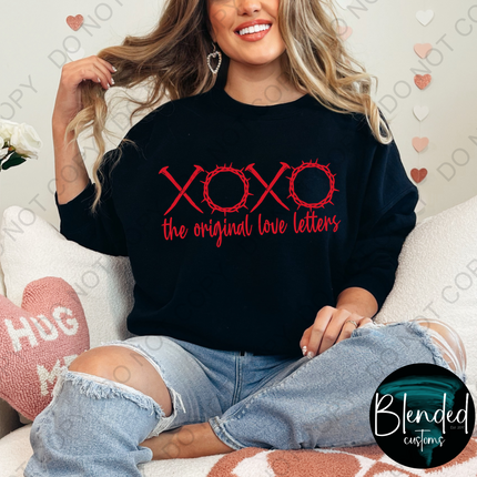 XOXO DTF Transfer