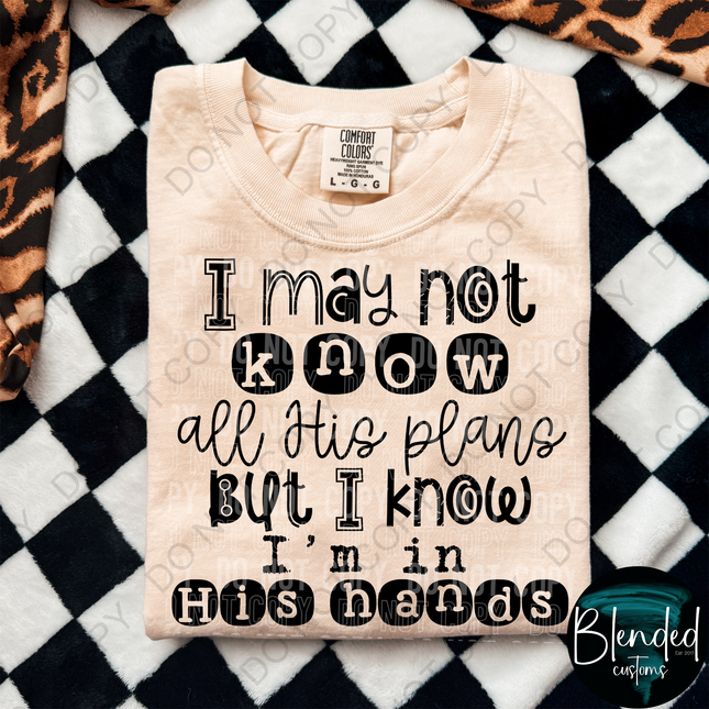 I May Not Know DTF Transfer