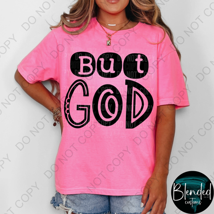 But God DTF Transfer