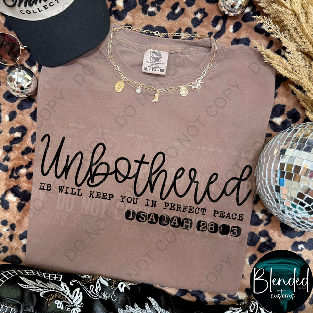 Unbothered DTF Transfer