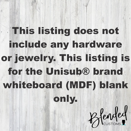 Small Hair Clip Sublimation Blank - Set of 6