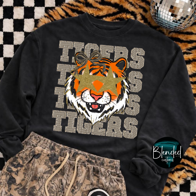 Camo Starry Eyed Mascot DTF Transfer