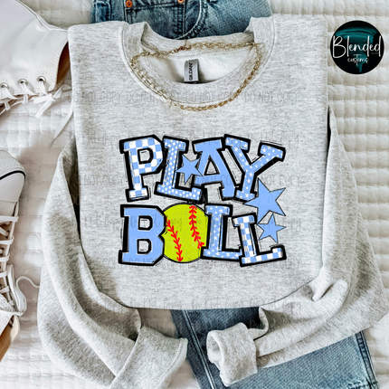 Play Ball Baseball/Softball DTF Transfer