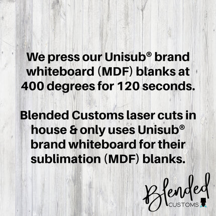 Money Holder Sublimation Blank - Set of 5