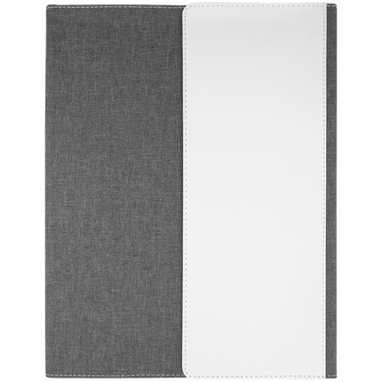 9 1/2" x 12" Subli-Tru Portfolio Fold Over Flap Front Cover with Note Pad