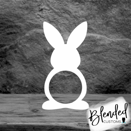 Standing Bunny Play-Doh Holder Sublimation Blank - Set of 10