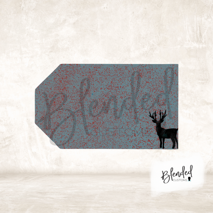 Deer Tag Ornament PNG Download